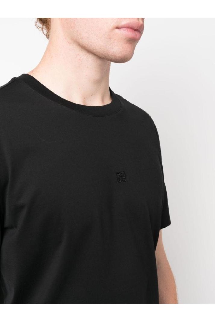 GIVENCHY지방시 남성 티셔츠 4G LOGO COTTON T-SHIRT