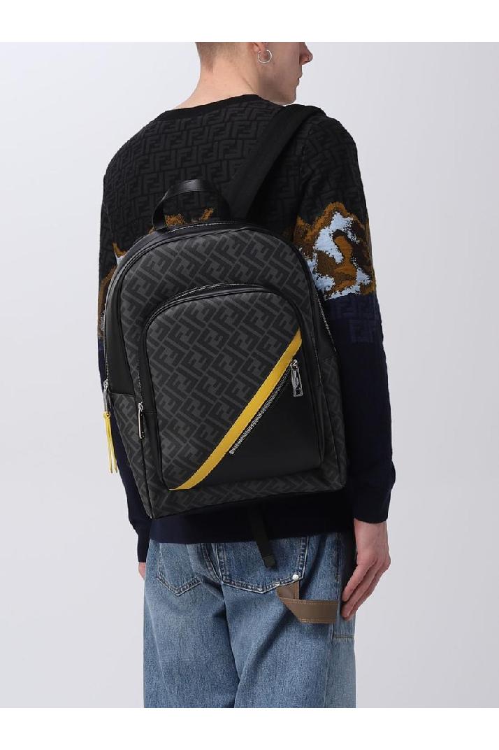 Fendi펜디 남성 백팩 Fendi backpack in coated fabric and leather