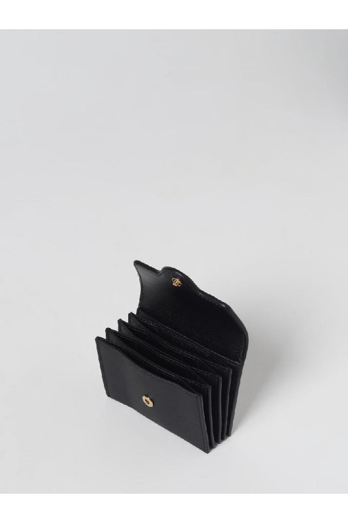 Versace베르사체 여성 지갑 Versace la medusa credit card holder in grained leather