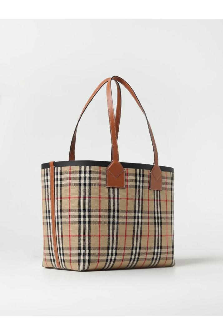 Burberry버버리 여성 토트백 Burberry briar bag in canvas check and leather