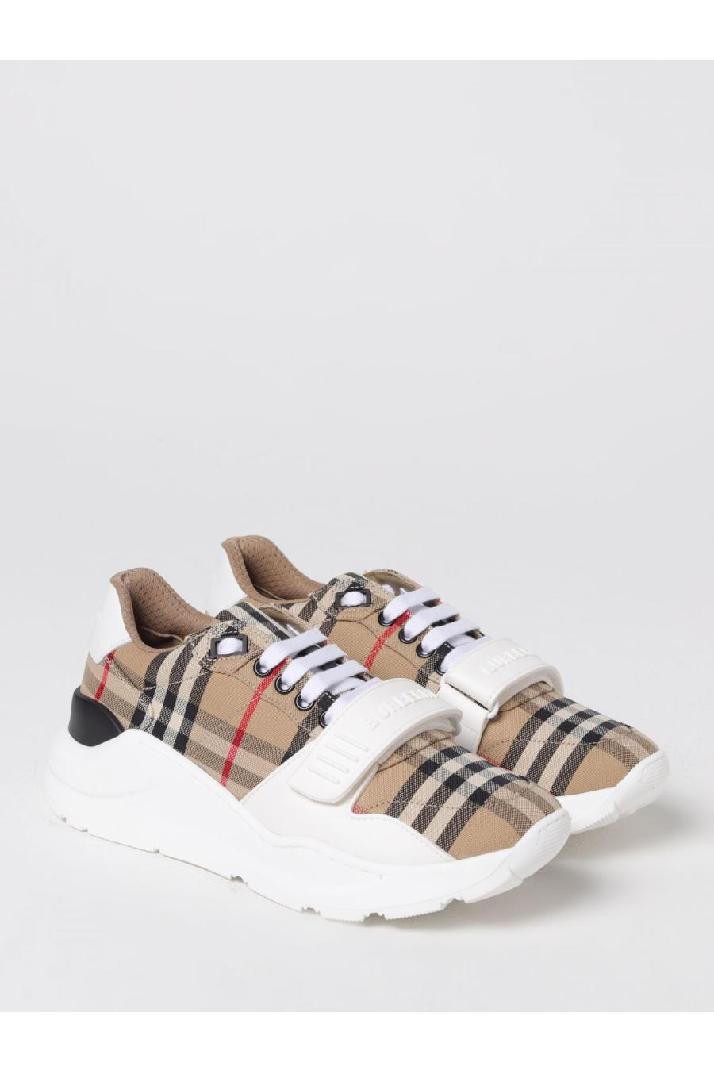 Burberry버버리 여성 스니커즈 Burberry new regis sneakers in canvas check and rubber