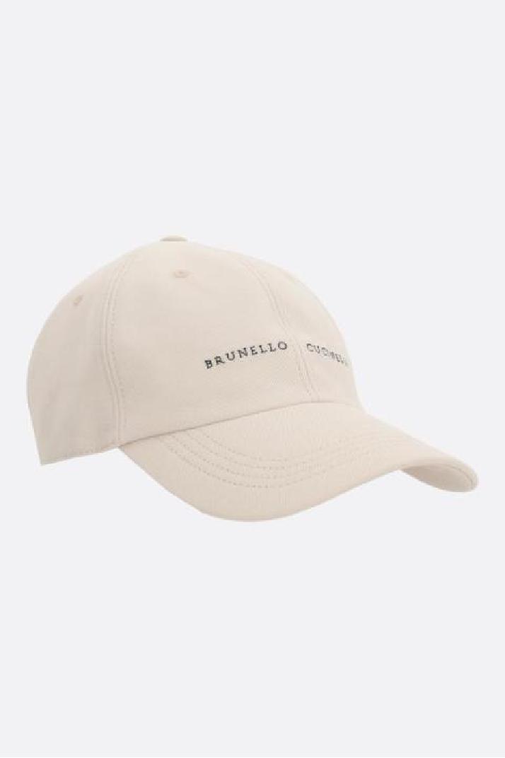 BRUNELLO CUCINELLI브루넬로 쿠치넬리 남성 모자 logo embroidered gabardine baseball cap