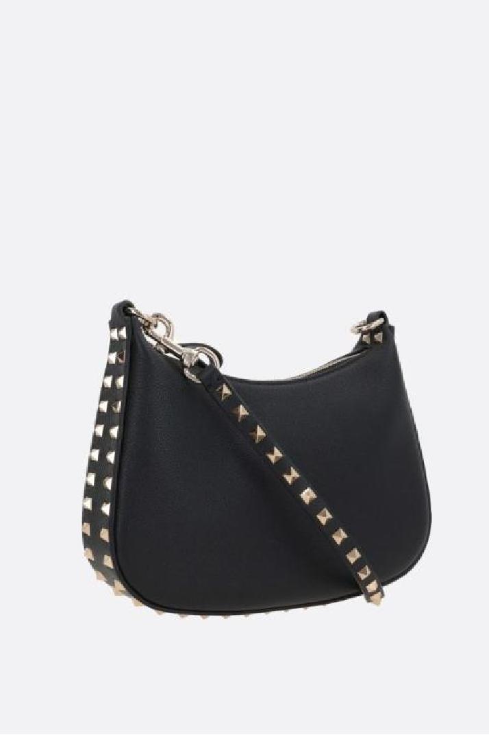 VALENTINO GARAVANI발렌티노 가라바니 여성 숄더백 Rockstud small grainy leather hobo bag