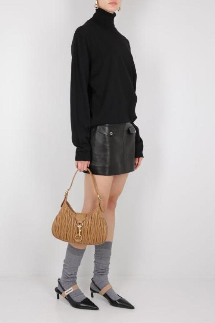 DROME드로메 여성 스커트 leather miniskirt