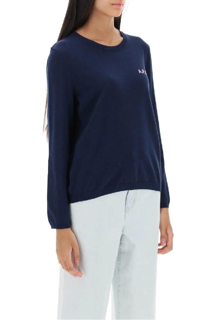 A.P.C.아페쎄 여성 스웨터 &#039;albane&#039; crew-neck cotton sweater