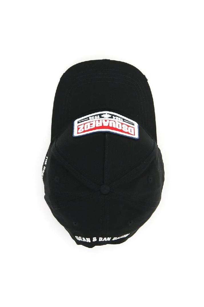 DSQUARED2디스퀘어드 2 남성 모자 baseball cap with embroidered patch