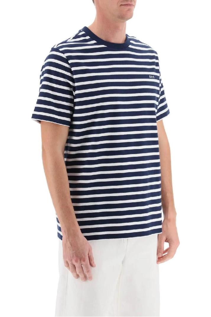 A.P.C.아페쎄 남성 티셔츠 emilien striped t-shirt