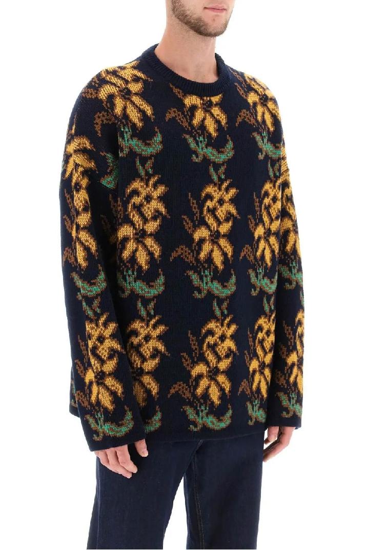 ETRO에트로 남성 스웨터 sweater with floral pattern