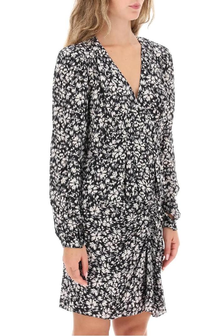 ISABEL MARANT ETOILE이자벨마랑에뚜왈 여성 셔츠 블라우스 eddy floral crepe blouse