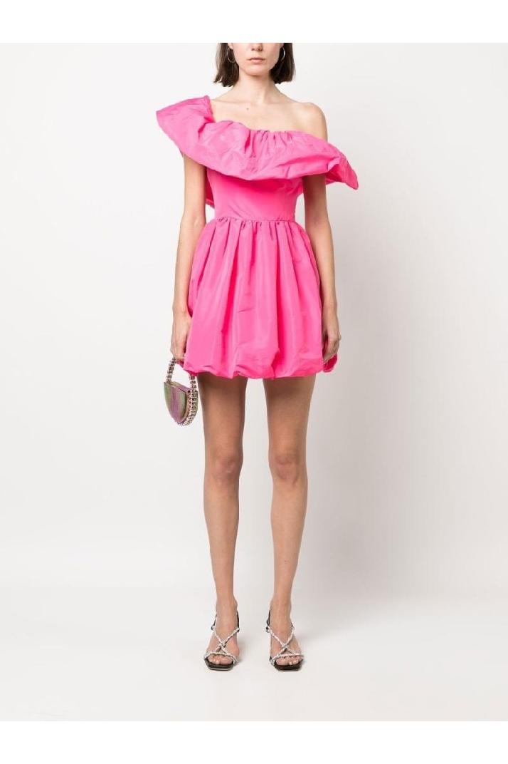 MsgmMSGM 여성 원피스 Fuchsia balloon mini dress