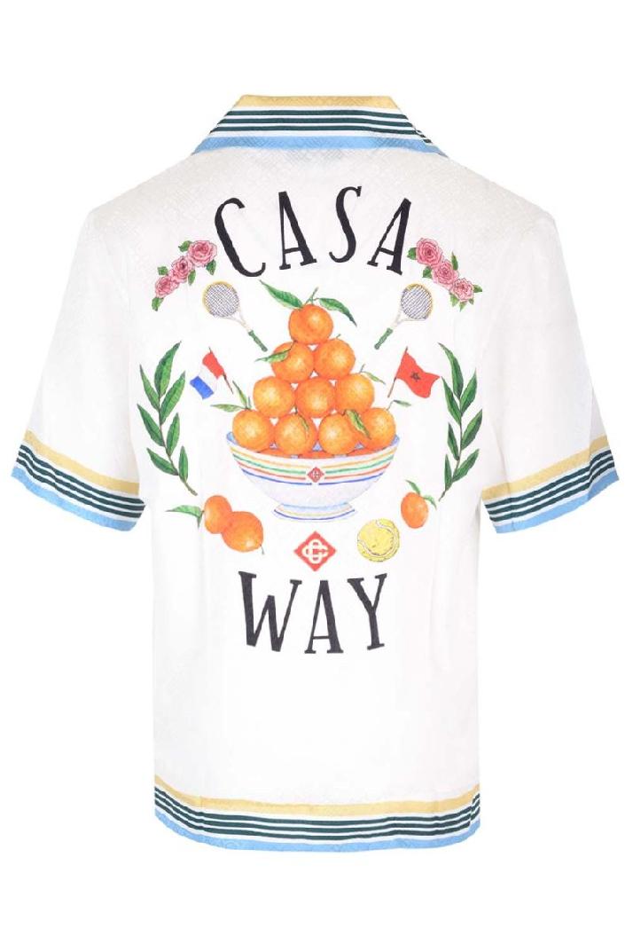 Casablanca카사블랑카 남성 셔츠 &quot;Casa Way&quot; silk shirt