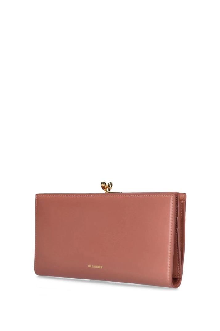 Jil Sander질샌더 여성 클러치백 Medium Goji leather purse wallet