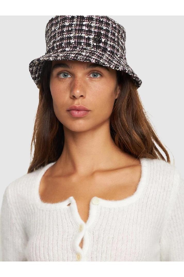Maison Michel메종미셸 여성 버킷햇 Axel Vichy tweed hat