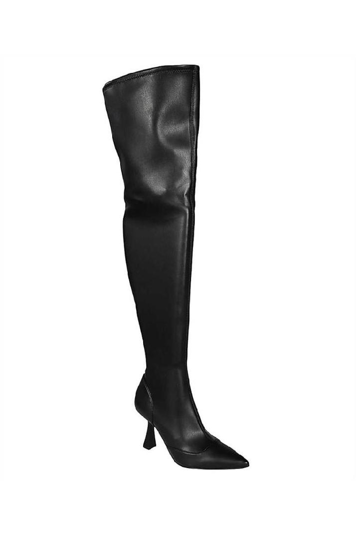 Michael Kors마이클코어스 여성 부츠 Michael Kors 40F3CLMB5L CLARA FAUX LEATHER OVER-THE-KNEE Boots - Black