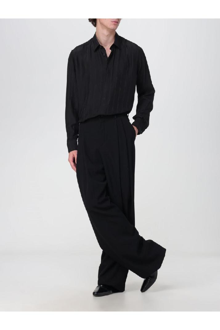 Saint Laurent생로랑 남성 셔츠 Saint laurent pinstripe shirt in organic silk
