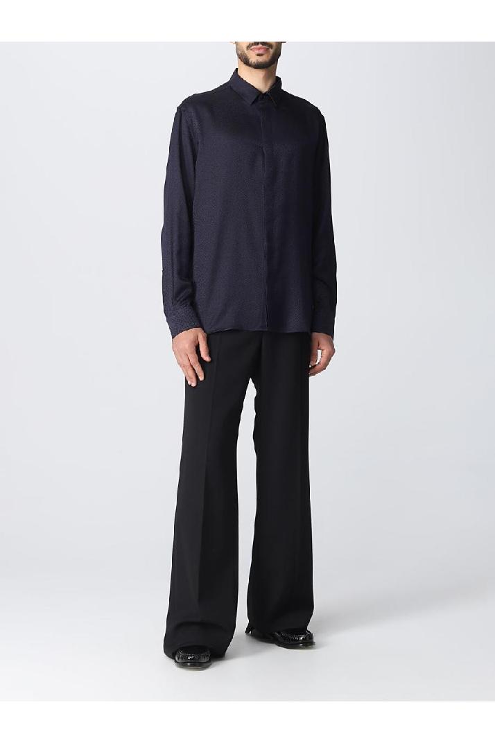 Saint Laurent생로랑 남성 셔츠 Saint laurent shirt in silk and wool