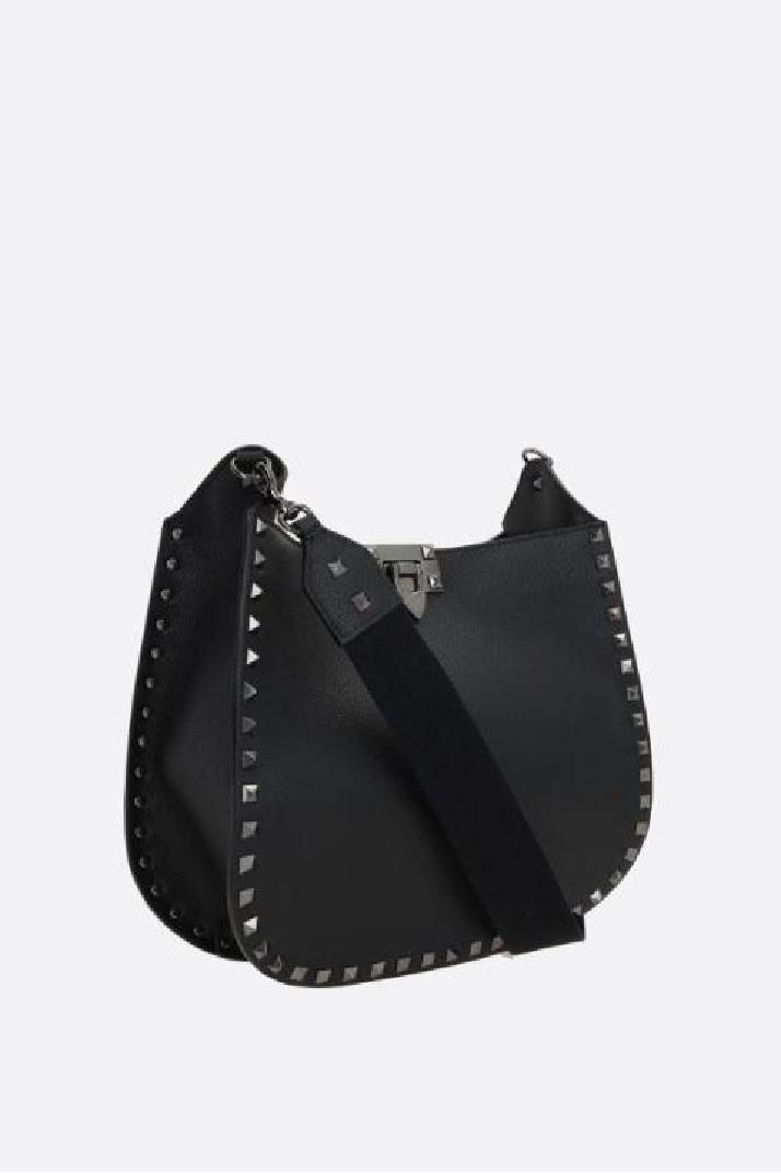 VALENTINO GARAVANI발렌티노 가라바니 여성 숄더백 Rockstud grainy leather hobo bag