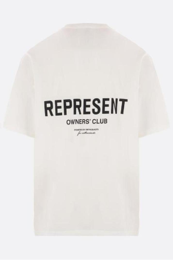 REPRESENT리프리젠트 남성 티셔츠 logo printed cotton t-shirt