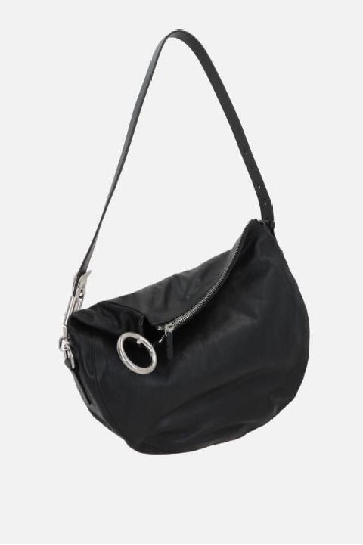 BURBERRY버버리 여성 숄더백 Knight medium crinkled leather shoulder bag