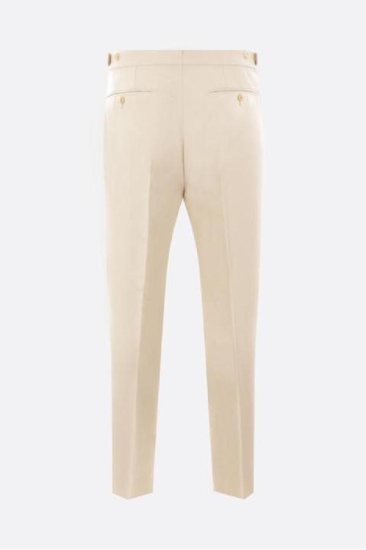 TOM FORD톰포드 남성 바지 Atticus viscose and wool regular-fit pants