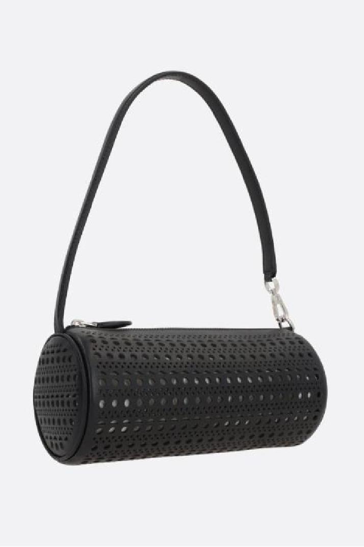 ALAIA알라이아 여성 숄더백 Tube small laser-cut leather handbag