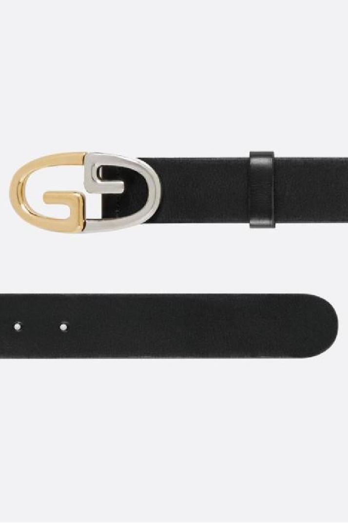 GUCCI구찌 남성 벨트 GG buckle-detailed smooth leather belt
