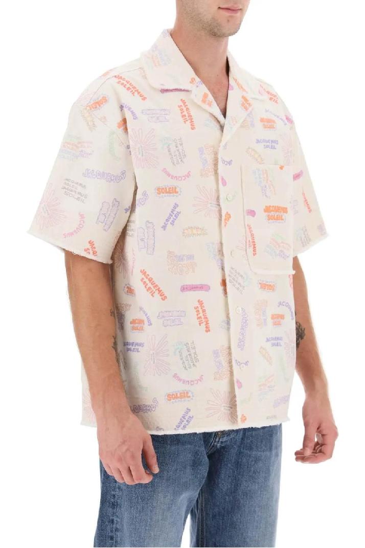 JACQUEMUS자크뮈스 남성 셔츠 &#039;la chemise artichaut&#039; short sleeve shirt