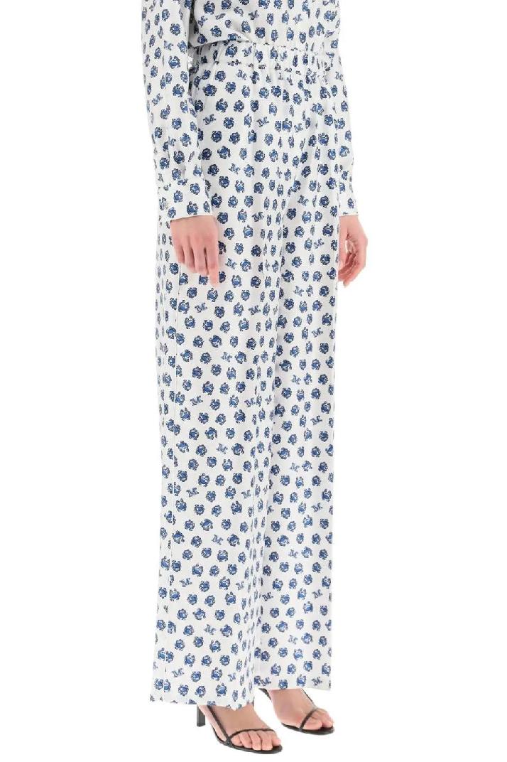 MAX MARA막스마라 여성 바지 &#039;anversa&#039; printed silk pyjamas pants