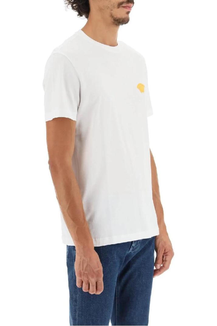 VERSACE베르사체 남성 티셔츠 medusa embroidered t-shirt
