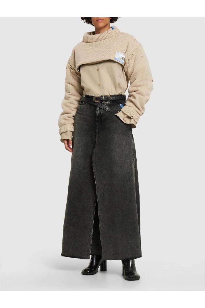 Mihara Yasuhiro미하라 야스히로 여성 청바지 Cotton denim pants