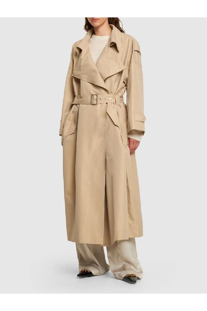 Giorgio Armani조르지오아르마니 여성 트렌치코트 Cotton &amp; silk trench coat