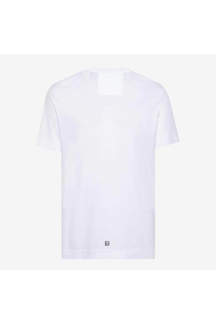 GIVENCHY지방시 남성 티셔츠 Givenchy Logo Embroidered T-Shirt