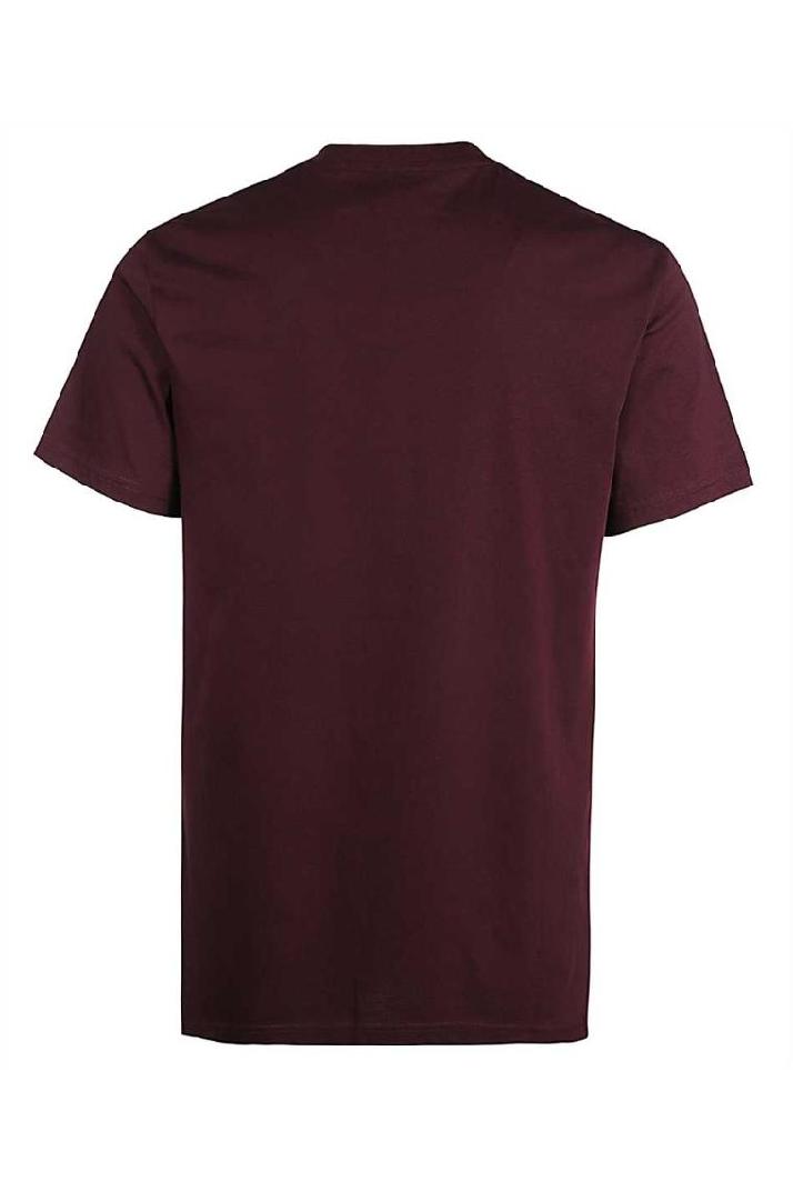 Moschino모스키노 남성 티셔츠 Moschino A0701 7041 LOGO-PRINT COTTON T-shirt - Purple