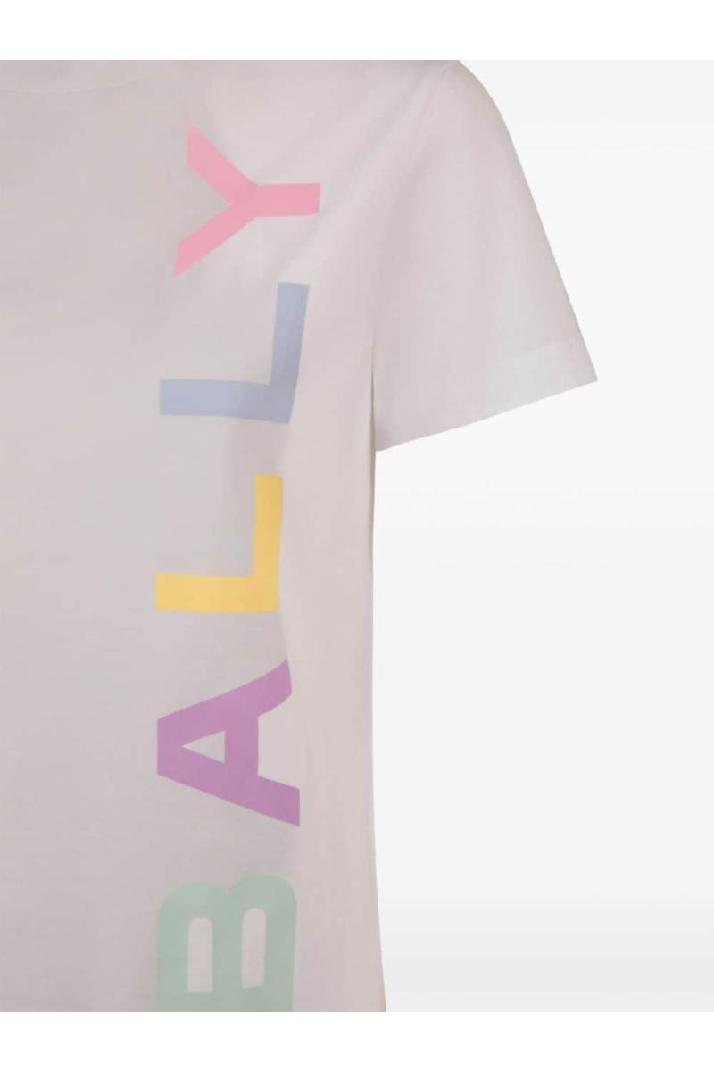 BALLY발리 여성 티셔츠 LOGO ORGANIC COTTON T-SHIRT