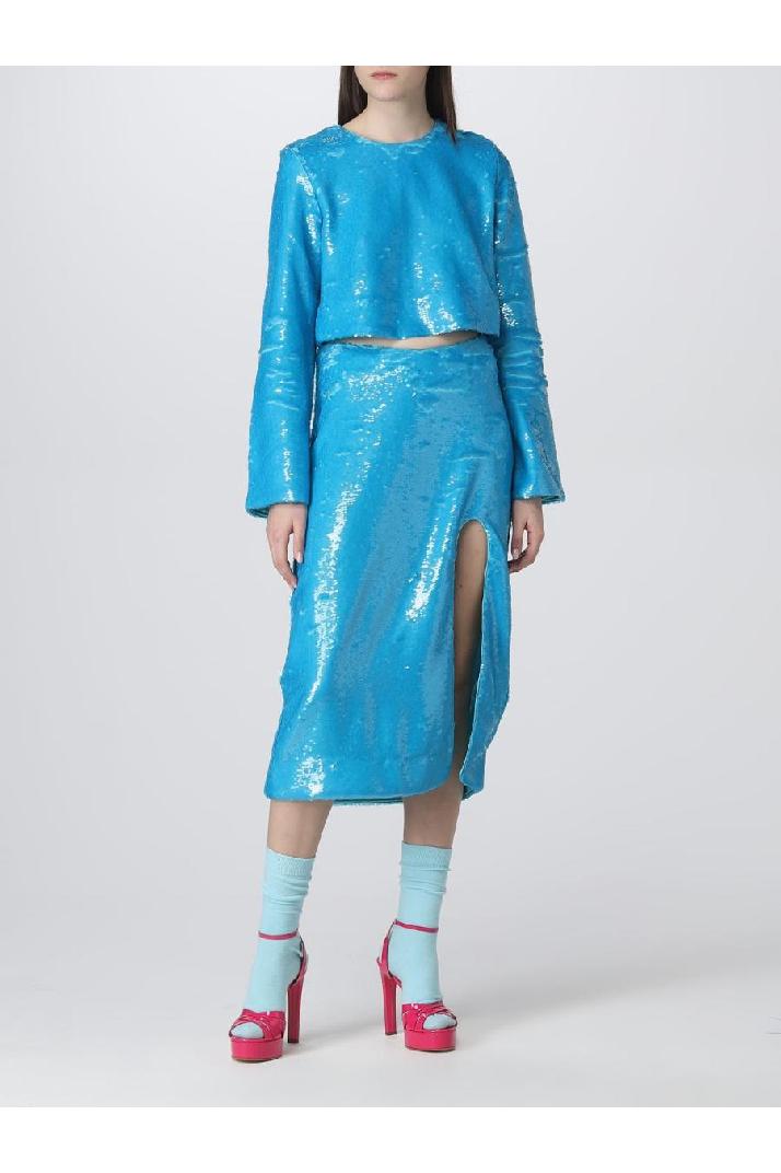 Ganni가니 여성 스커트 Ganni skirt with fabric sequins