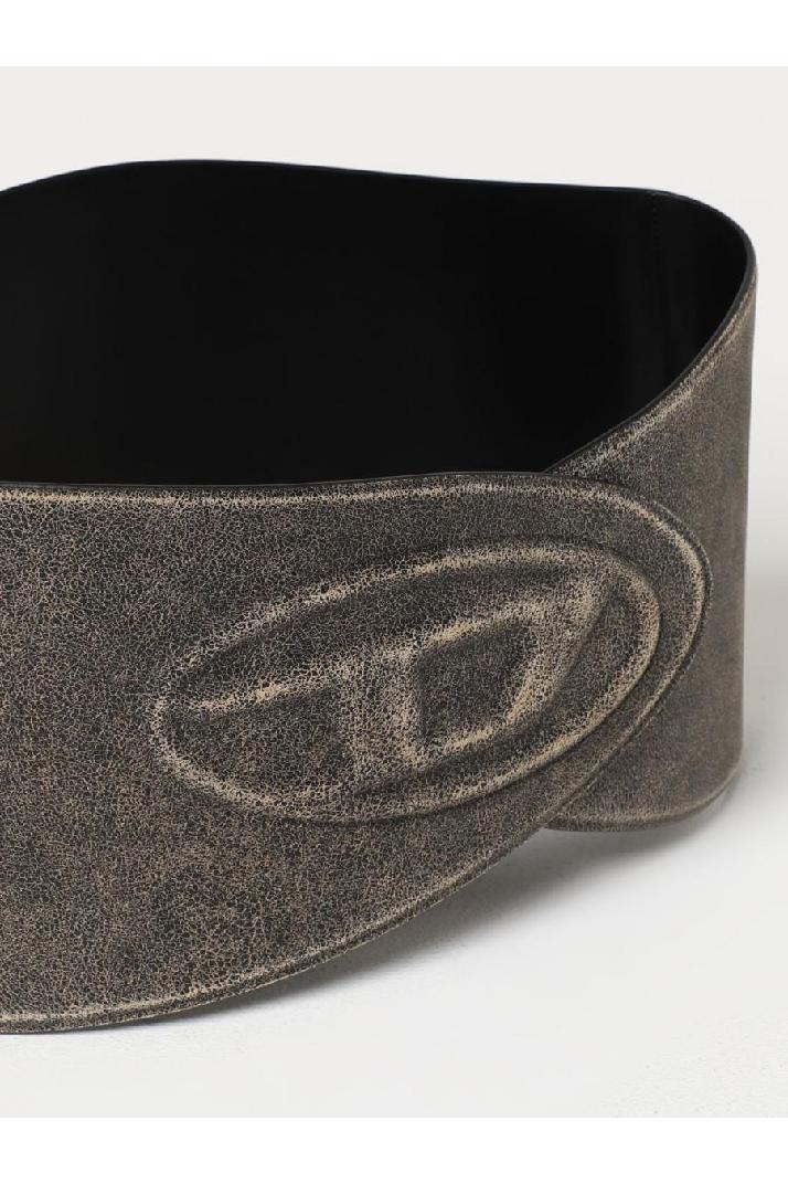 Diesel디젤 여성 벨트 Diesel b-berny belt in cracklè leather with logo