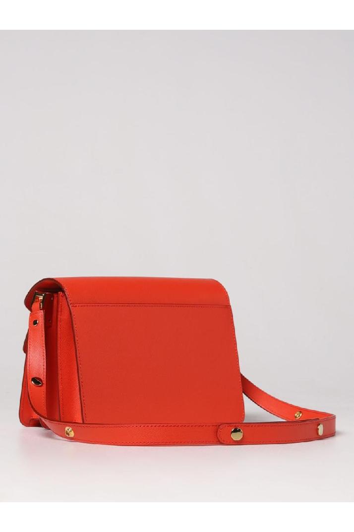 Marni마르니 여성 숄더백 Marni trunk bag in saffiano leather