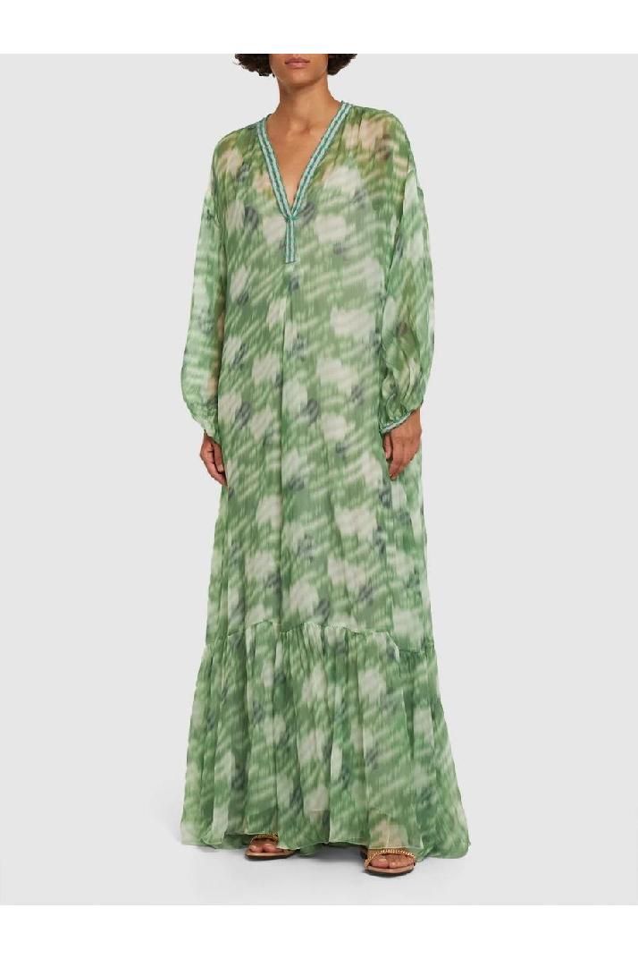 Giorgio Armani조르지오아르마니 여성 원피스 Printed silk georgette kaftan dress