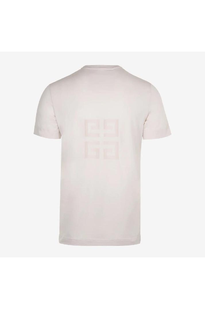 GIVENCHY지방시 남성 티셔츠 Givenchy Slim Fit 4G Logo T-Shirt