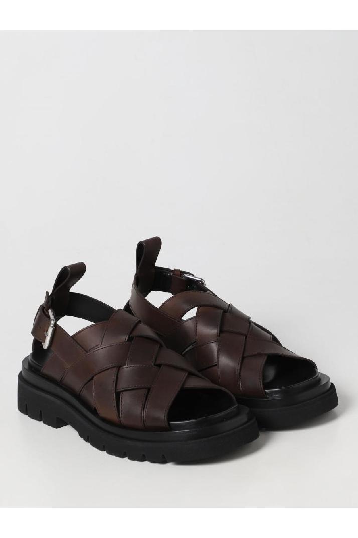 Bottega Veneta보테가 베네타 남성 샌들 Bottega veneta lug strap sandals in woven leather