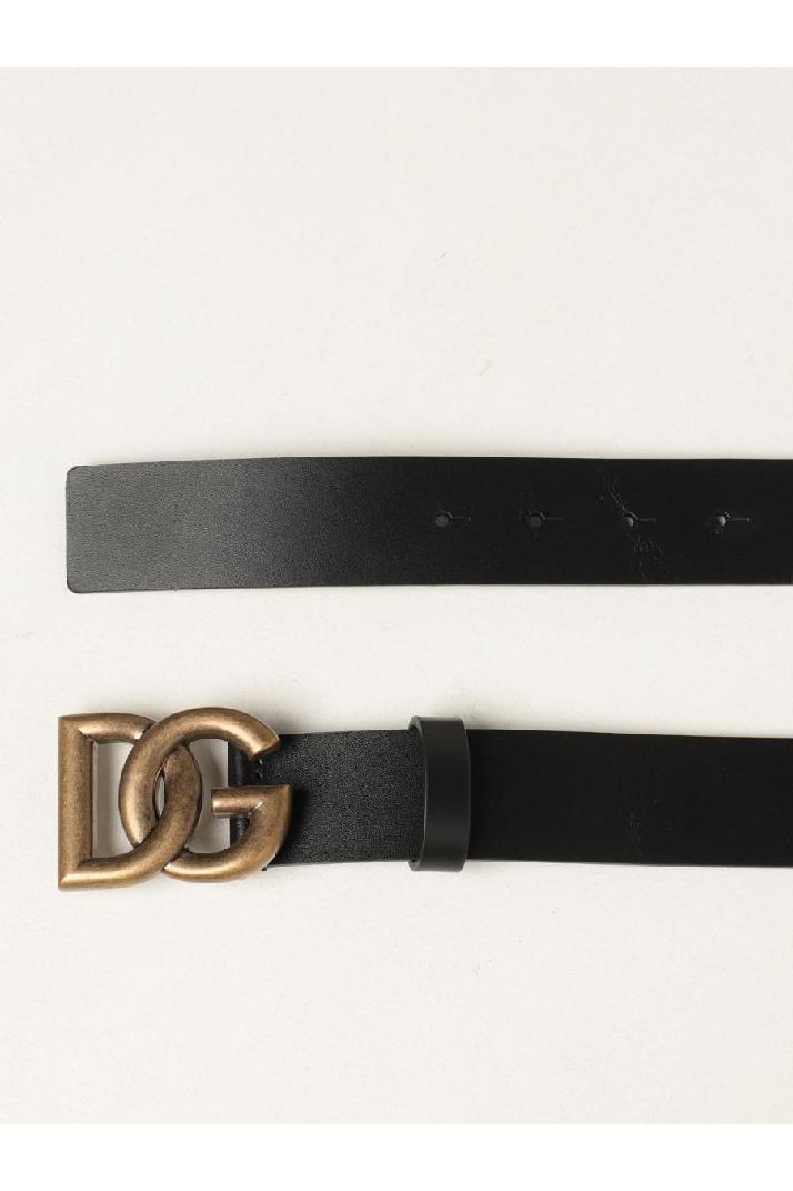 Dolce &amp; Gabbana돌체앤가바나 남성 벨트 Dolce &amp; gabbana belt in calfskin with logo buckle
