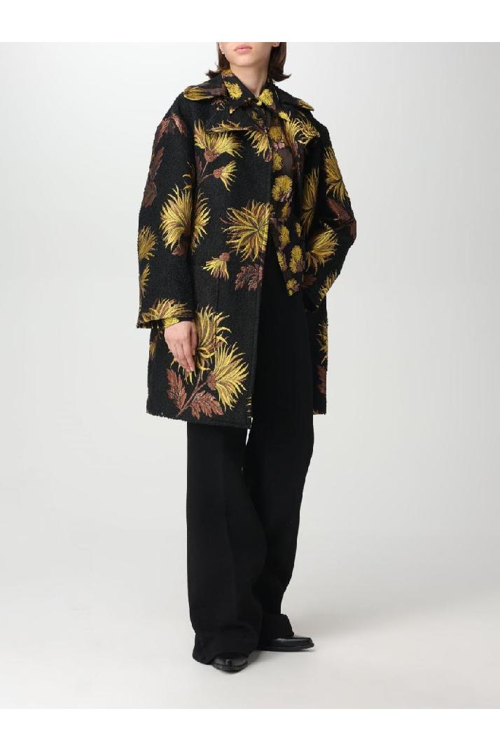Etro에트로 여성 코트 Etro coat in wool blend with floral pattern