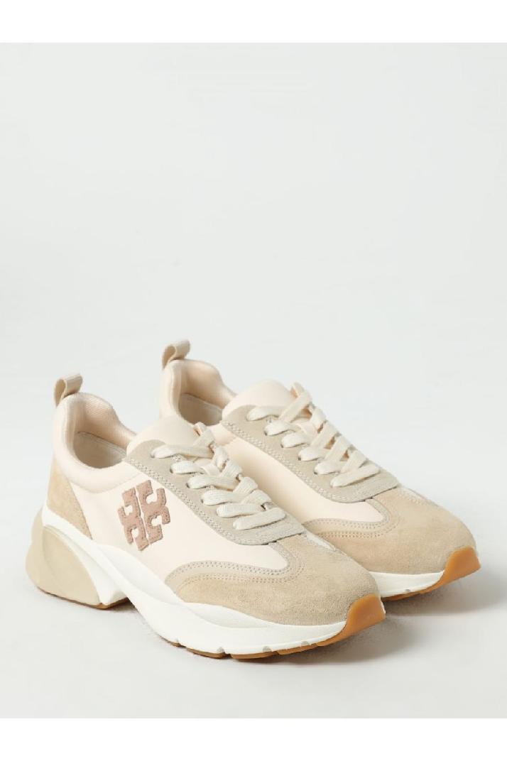 Tory Burch토리버치 여성 스니커즈 Tory burch good luck suede and nylon sneakers