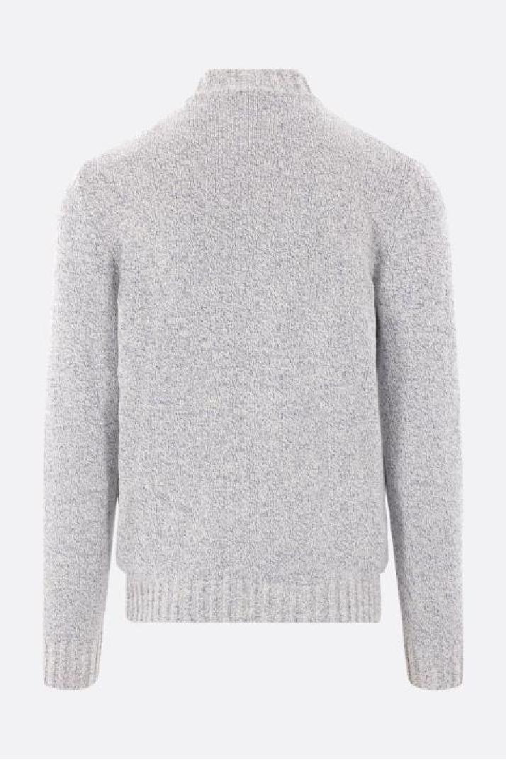 ELEVENTY일레븐티 남성 니트 스웨터 cotton blend full-zip pullover