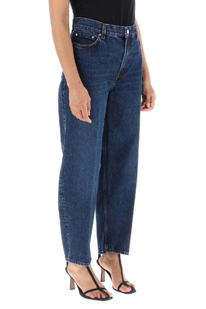 TOTEME토템 여성 청바지 wide tapered jeans