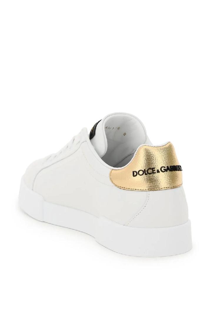 DOLCE &amp; GABBANA돌체앤가바나 남성 스니커즈 portofino sneakers with logo patch