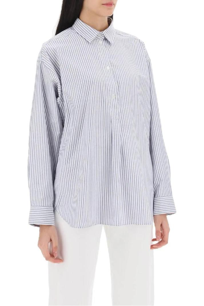 TOTEME토템 여성 셔츠 블라우스 striped oxford shirt