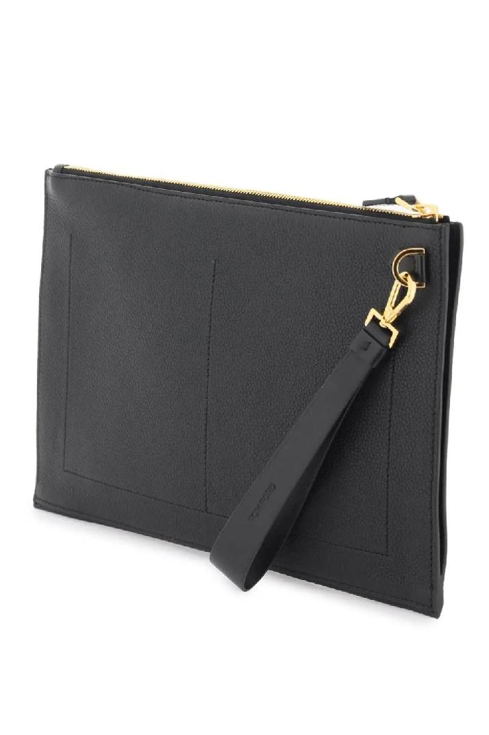 TOM FORD톰포드 남성 클러치백 grained leather pouch