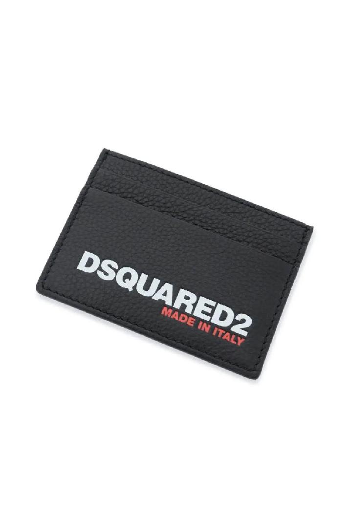 DSQUARED2디스퀘어드 2 남성 카드 지갑 logo bob cardholder