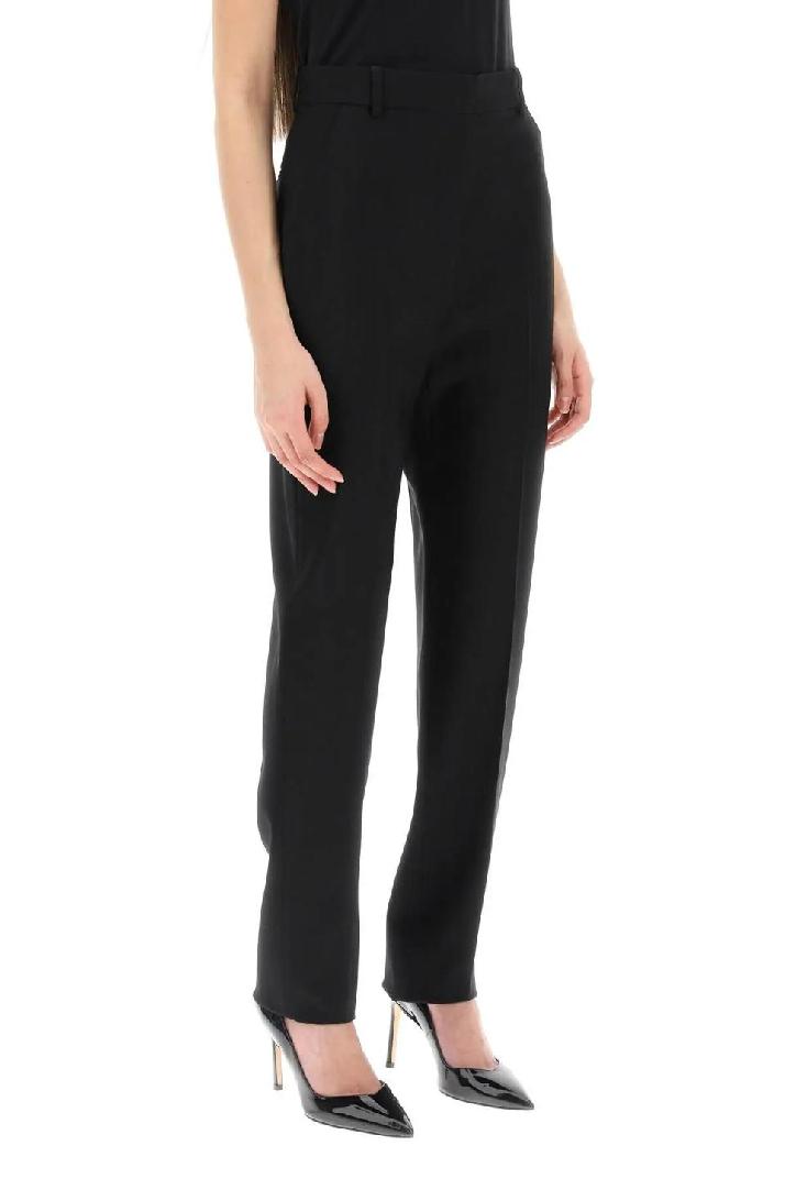 ALEXANDER MCQUEEN알렉산더맥퀸 여성 바지 high-waisted cigarette trousers